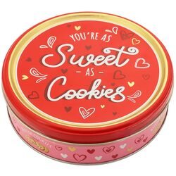 Печиво здобне в металевій коробці Becky's You're Sweet Like cookies 114 г
