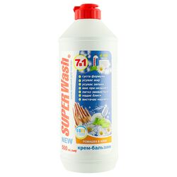 Засіб для миття посуду 7в1 SUPER Wash Ромашка та алое 500 мл