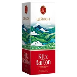 Чай чорний байховий Ritz Barton Цейлон 1,8 г х 25 шт/пач.