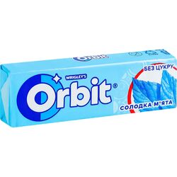 Гумка жувальна ORBIT Солодка м'ята 14г