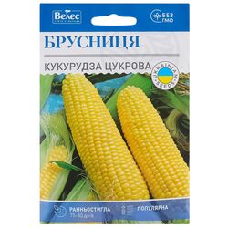 Насіння Кукуруза цукрова ВЕЛЕС МАКСІ Брусница 30 г