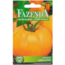 Насіння Помідор середньостиглий FAZENDA Апельсин 0,1 г