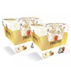 Набір цукерок білий шоколад ODDIE Sweeties мигдаль 150г