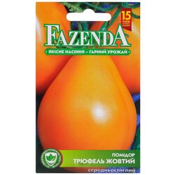 Насіння Помідор середньостиглий FAZENDA Трюфель жовтий 0,1 г