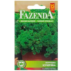 Насіння Петрушка скоростигла FAZENDA Кучерява 3 г