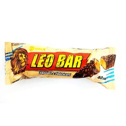Батончик вафельний глазурований LEO BAR з карамеллю 50 грамм