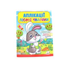 Книга-аплікація дитяча серії Веселі знання