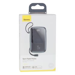 Пристрій зарядний PowerВank Baseus PPQD-B Q чорний 10000mAh