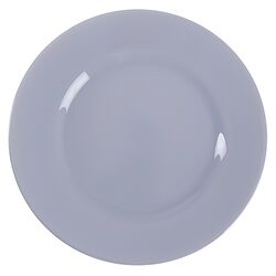 Тарілка обідня скляна LUMINARC PLUMI GRANIT біла d=24 см