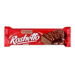 Батончик вафельний ROSHEN Roshetto Dark 34 г