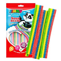 Цукерки жувальні Jimmy Sour belts Фруктовий смак 75 г