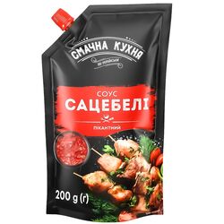 Соус Сацебелі Смачна Кухня,дой-пак 200 г