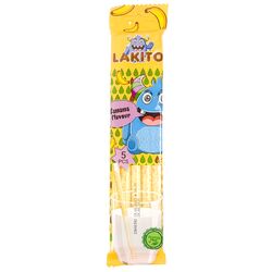 Соломинка смакова для напоїв Lakito Банан 30 г