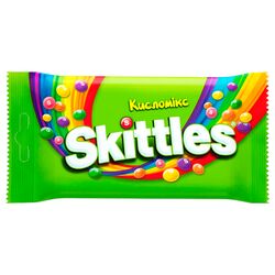 Драже жувальні SKITTLES Кисломікс 38 г