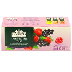 Чай чорний байховий Ahmad Tea Ягідний мікс 1,5 г х 25 шт/пач.