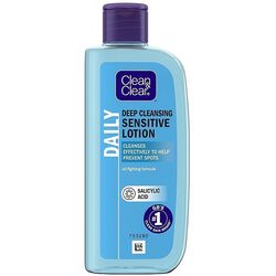 Лоcьйон для очищення чутливої шкіри обличчя Clean&Clear 200 мл