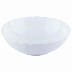 Салатник скляний Vittora Blanco Wave d=155 мм