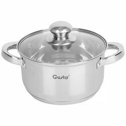 Каструля з кришкою Gusto Nuovo d=16 см 1,5 л