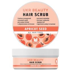 Скраб для шкіри голови Ukr Beauty Apricot seed 200 мл