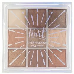Палітра тіней для повік Lovit Smoky 9 кольорів