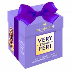 Цукерки шоколадні Millennium Very Peri арахіс, солона карамель 140 г