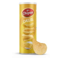 Чипси картопляні Mr.Chipas зі смаком сиру 160 г