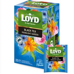 Чай чорний ароматизований LOYD Moonlight Garden 1,75 г х 20 шт/пач.