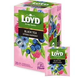Чай чорний ароматизований LOYD Spring Harmony 1,75 г х 20 шт/пач.