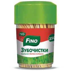 Зубочистки бамбукові FINO 250 шт/уп