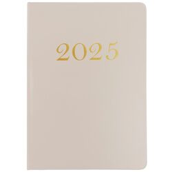 Блокнот А5 датований 2025 однотонний 80 аркушів