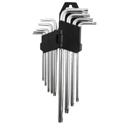Набір ключів шестигранних г-подібих Belt TORX 9 шт