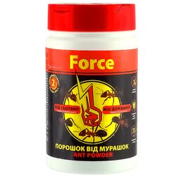 Порошок інсектицидний від мурах Force Подвійний ефект, банка 150 г
