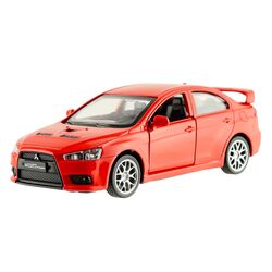 Автомодель іграшкова MITSUBISHI LANCER EVOLUTION червона