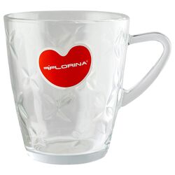 Чашка скляна FLORINA Iris 300 мл