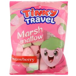Маршмелоу TINKY TRAVEL Strawberry 60 г
