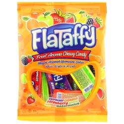 Цукерки жувальні Flataffy Фруктовий мікс 80 г