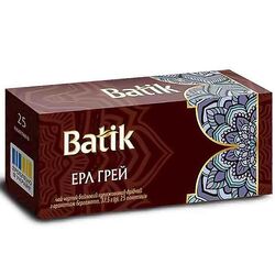 Чай чорний Batik Ерл Грей з бергамотом 1,5 г х 25 шт/пач.