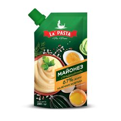 Майонез La PASTA PER PRIMI Традиційний 67%, дой-пак 280 г