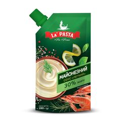 Соус майонезний La PASTA PER PRIMI Легкий 30%, дой-пак 280 г