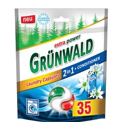 Капсули для прання Grunwald 2в1 Універсальні 35 шт/уп