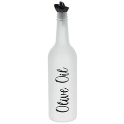 Пляшка для олії, оцту скляна HEREVIN Ice з написом 0,75 л