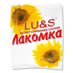 Насіння соняшника смажене LU&S Лакомка 200 г