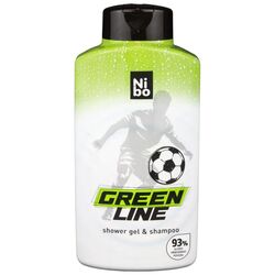 Гель-шампунь для душу чоловічий 2в1 NIBO Green Line 500 мл