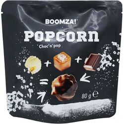 Попкорн карамелізований глазурований BOOMZA Солона карамель 80 г