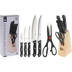Набір ножів кухонних з ножицями Excellent Houseware 6 предметів