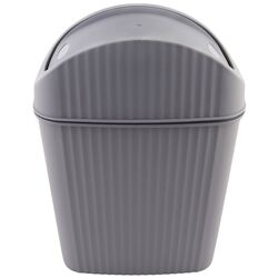 Відро для сміття пластикове з поворотною кришкою Valery Plast 2,7 л