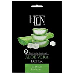 Маска для обличчя тканинна зволожуюча ELEN cosmetics Алое Вера 25 мл