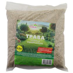 Насіння Трава газонна TERRA PLUS універсальна 0,5 кг