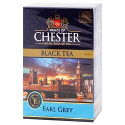 Чай чорний цейлонський розсипний PRINCE OF CHESTER Earl Grey з бергамотом 80 г