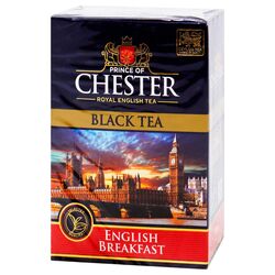 Чай чорний цейлонський розсипний PRINCE OF CHESTER English Breakfast 80 г